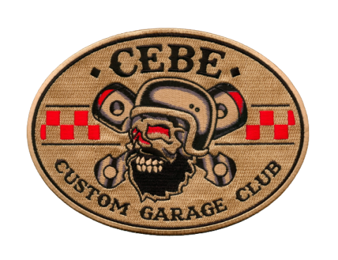 biker patch back emblems backpatch colors colours rocker siderockers rockers custom-made 15