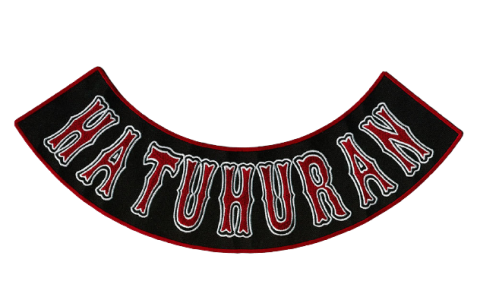 biker patch back emblems backpatch colors colours rocker siderockers rockers custom-made 4