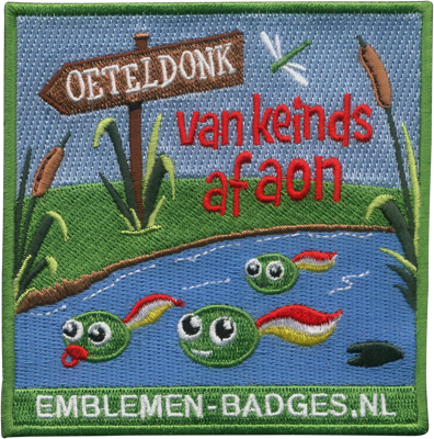 emblemen badges carnaval oeteldonk geborduurde emblemen 50