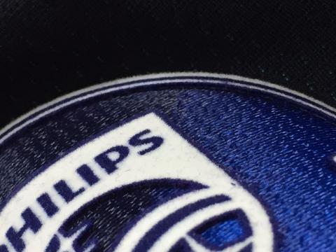 Bedrukte_emblemen_Philips