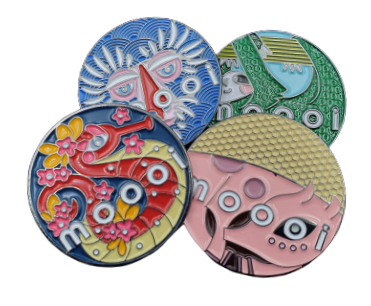 pins lapel-pins customize-metal-enamel-badge hard-enamel metal-lapel epoxy-printed pins gold-lapel-pin 17