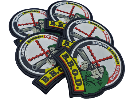 pvc rubber rubberen sileconen patches badges emblemen bestellen laten maken kopen pro merchandise 46 0