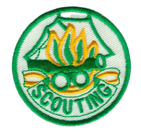 scouting badges insignes emblemen kamp kampvuur duikbril maken kopen vaardigheidsinsignes