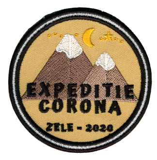 scouting chiro emblemen badges patches kentekens bestellen laten maken kopen corona covid expeditie kamp bivak