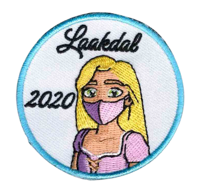 scouting chiro emblemen badges patches kentekens bestellen laten maken kopen corona covid mondkapje kamp