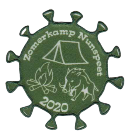 scouting chiro emblemen badges patches kentekens bestellen laten maken kopen covid 19 corona kamp bivak expeditie